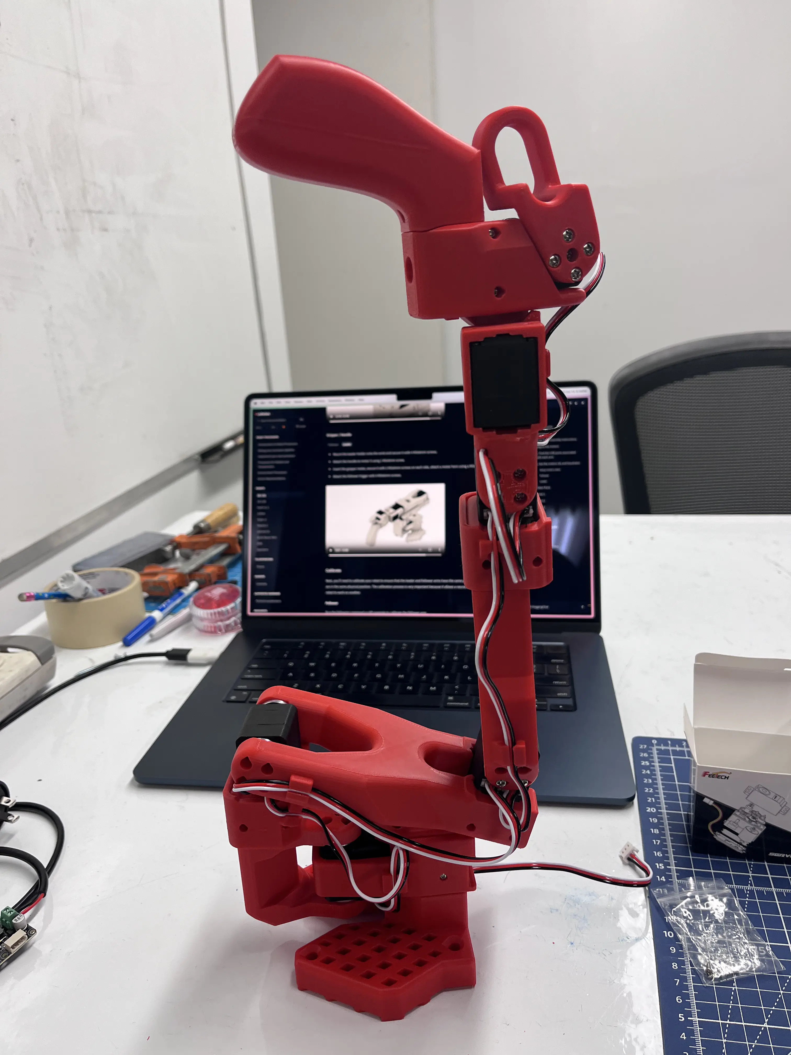 Completed Leader Arm