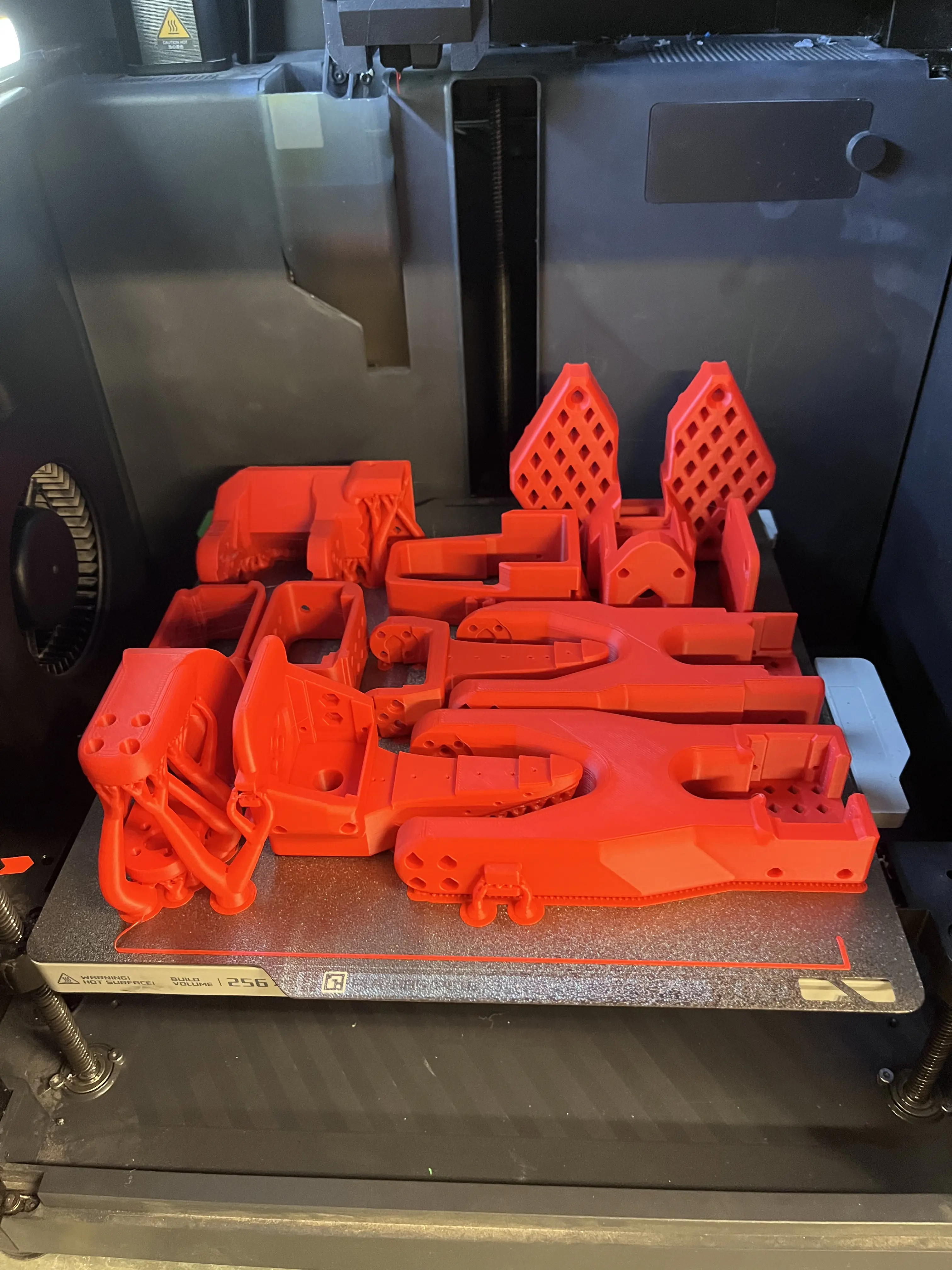 Printing 3D parts