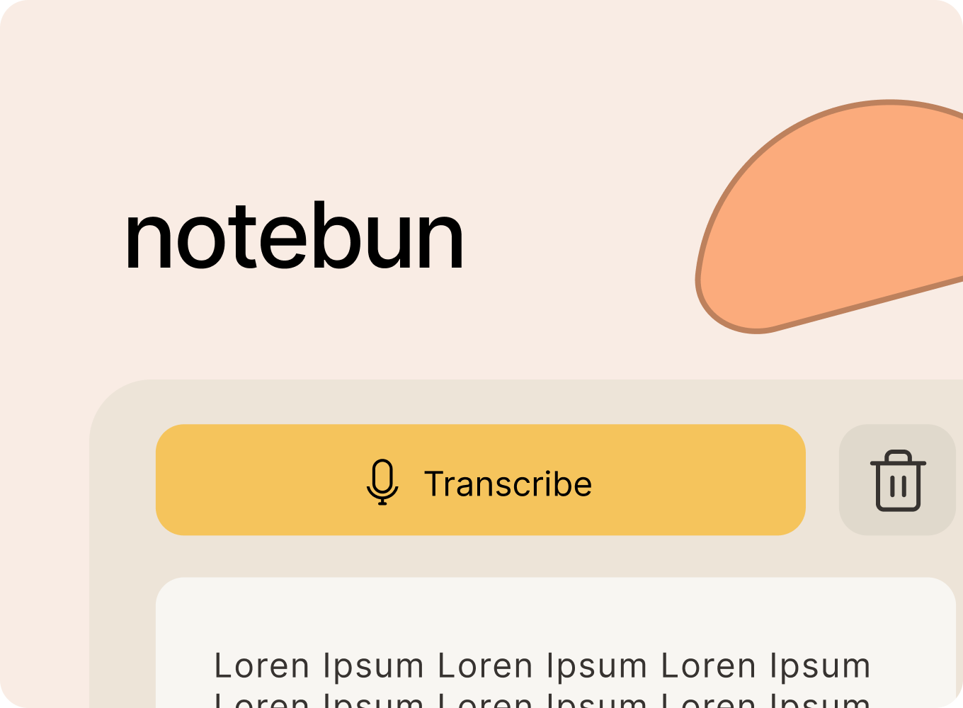 Notebun app