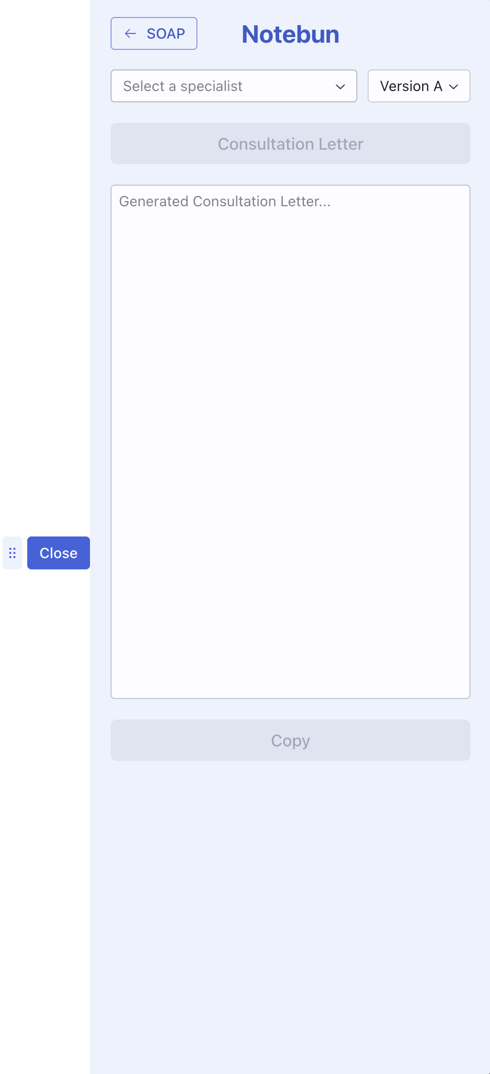Notebun v1 screenshot 2