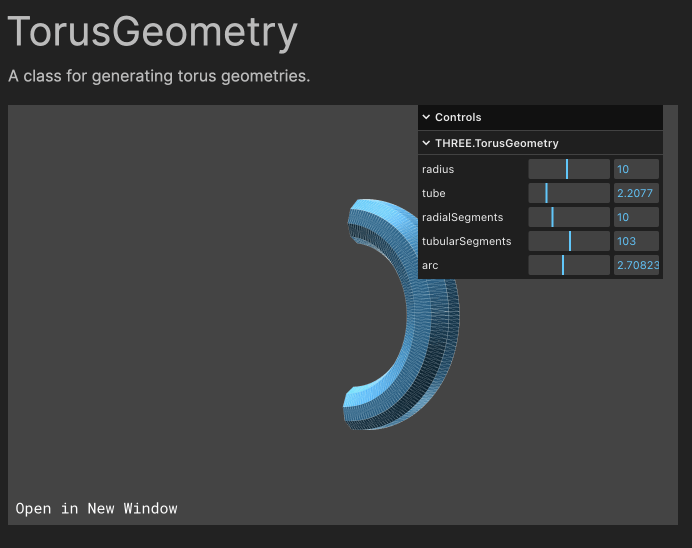 TorusGeometry